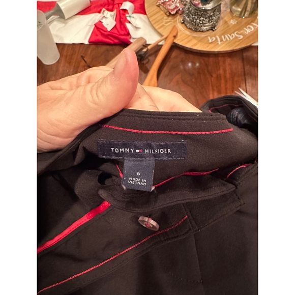 Women's Tommy Hilfiger Pants, Size 6, Black - Picture 5 of 5